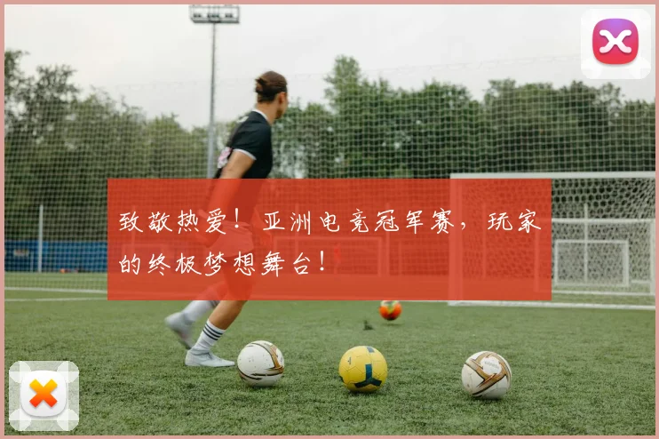 致敬热爱!亚洲电竞冠军赛,玩家的终极梦想舞台!